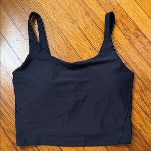 Old Navy Black Sports Bra Crop Tank